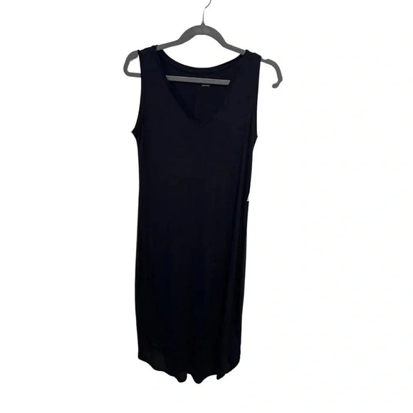 NWT | Daily Ritual | Basic  Black Jersey Tank Dress | Size S - Picture 1 of 8